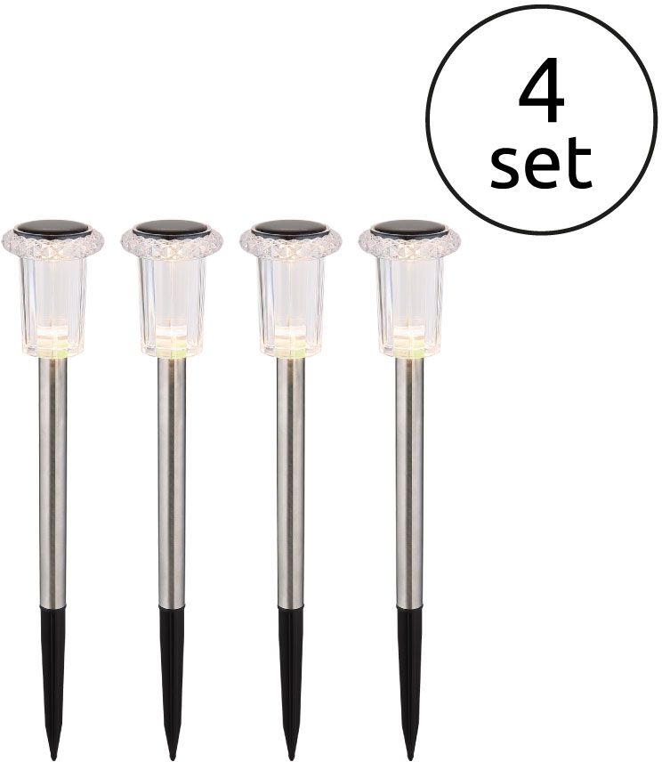 Globo Lighting Solar lampe encastrée au sol 1x0.06 W acier 33988-4