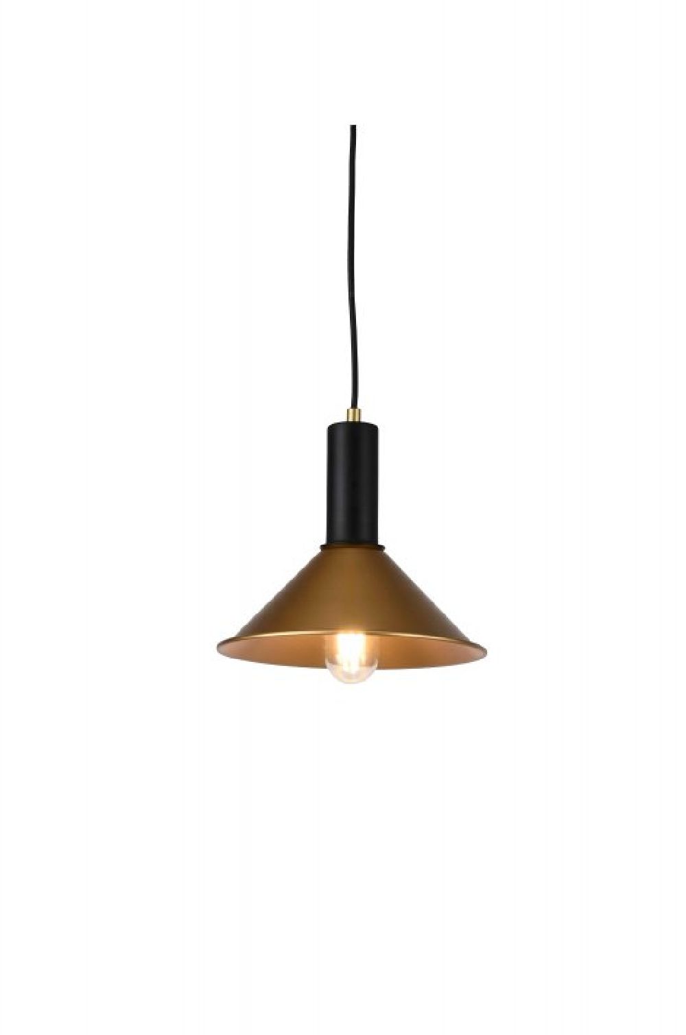 GTV Prive lampe suspendue 1x40 W doré OS-PRIVE-40-DEC