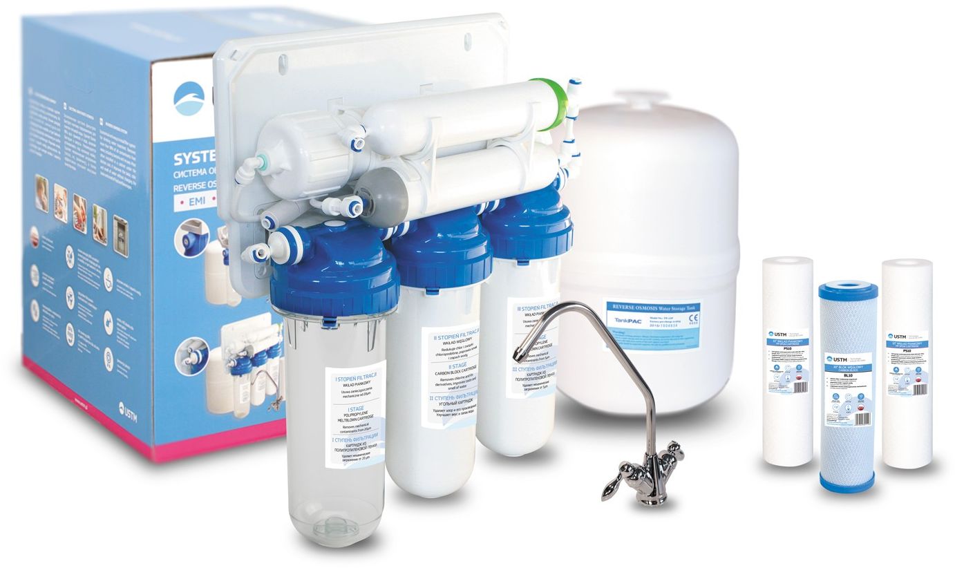 USTM RO6 kit de filtre à osmose inverse RO6WFU