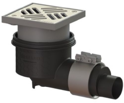 Kessel Ecoguss drain ponctuel cm acier 48358.11