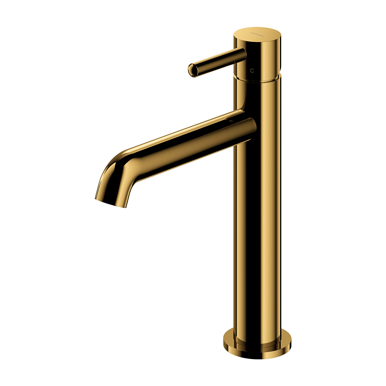 Omnires Y mitigeur de lavabo sur pied doré Y1212CGL