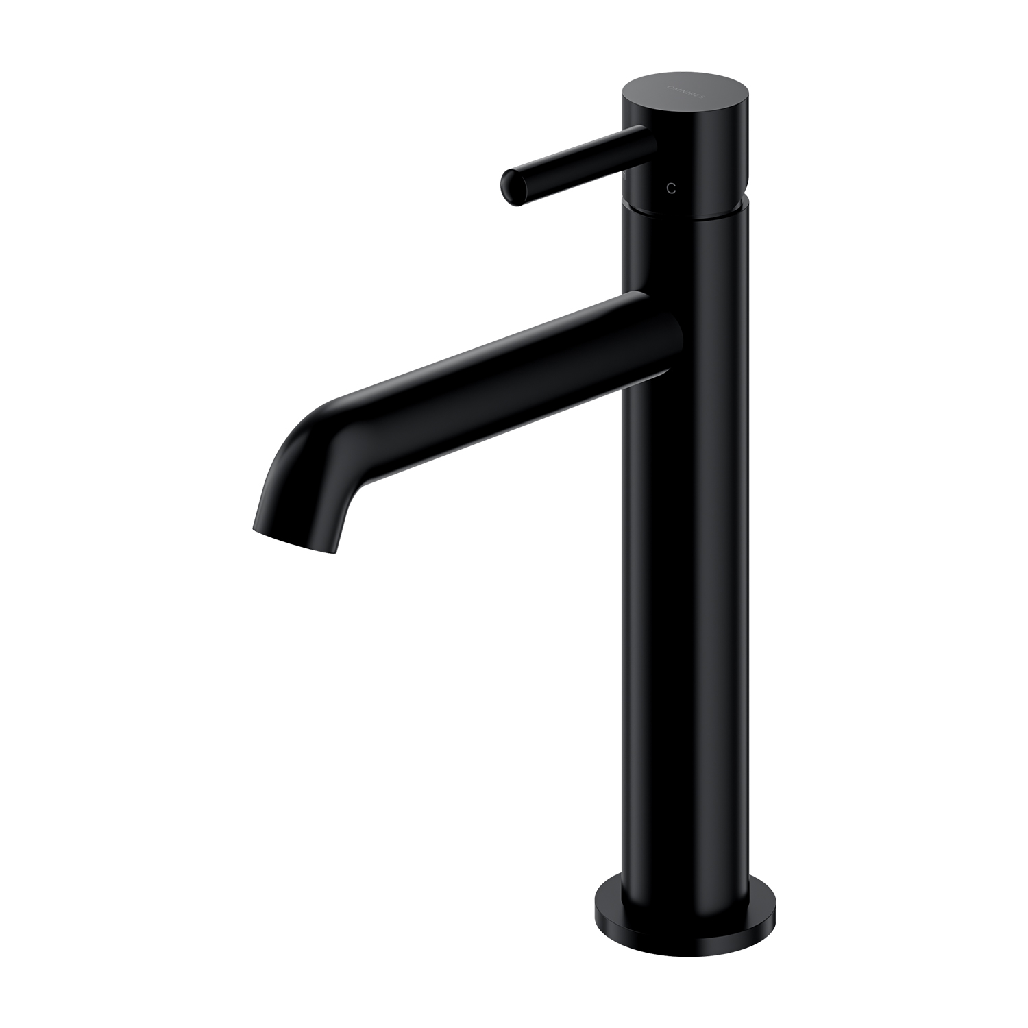 Omnires Y mitigeur de lavabo sur pied noir Y1212CBL