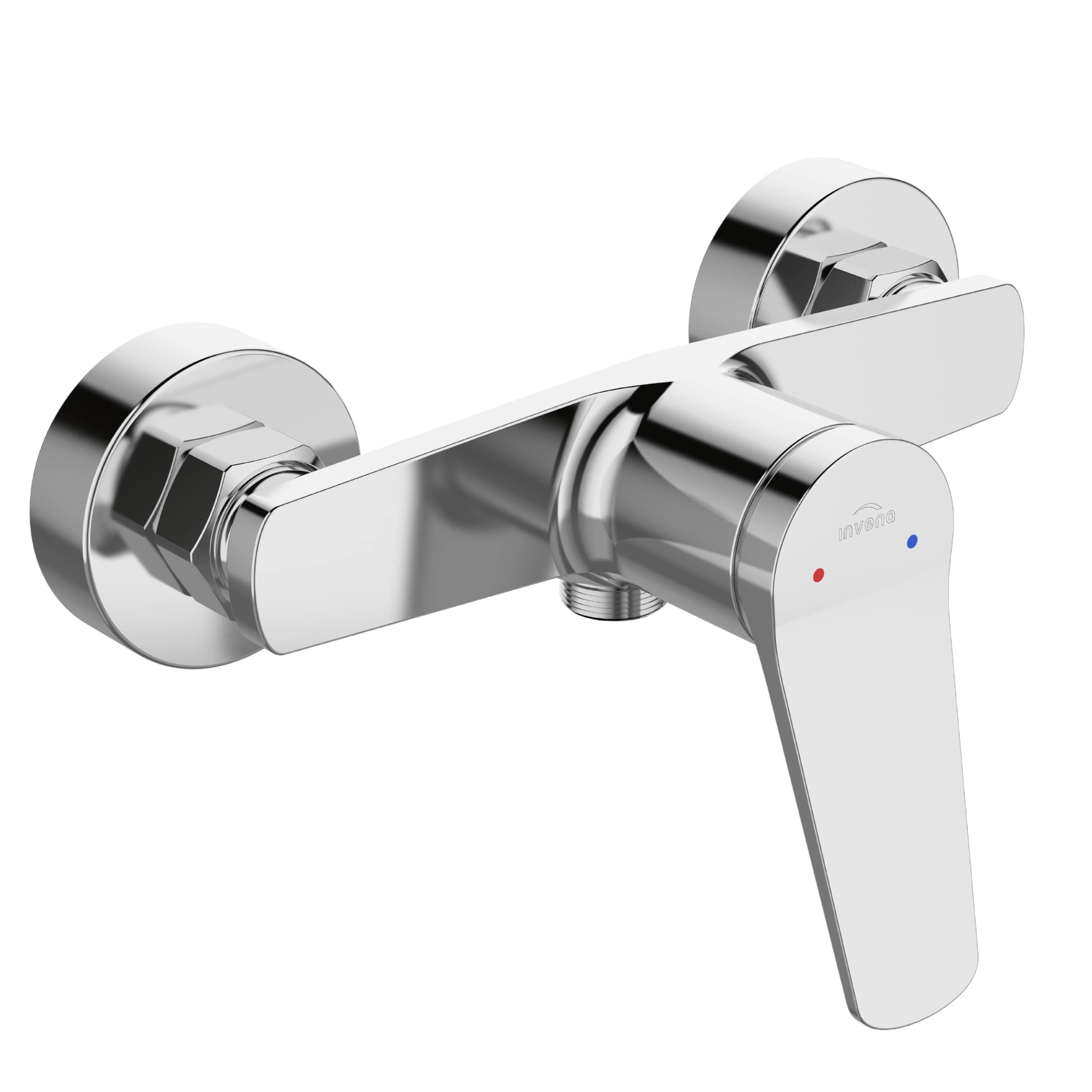 Invena Alonia mitigeur de douche murale chrome BN-70-001