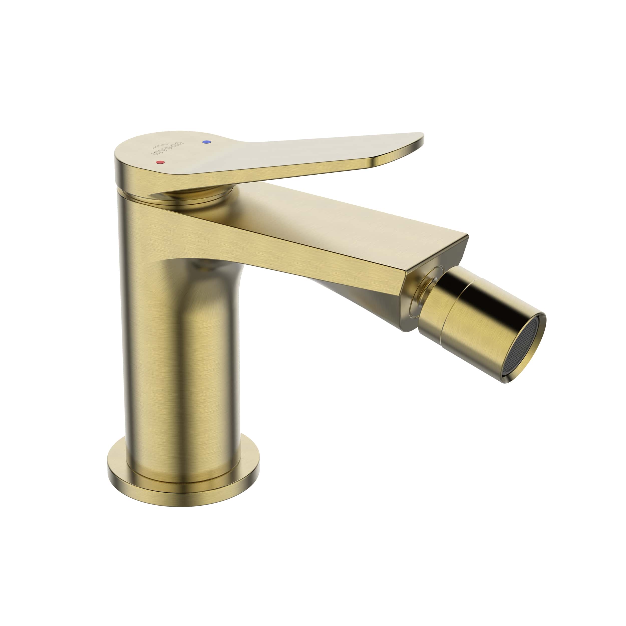 Invena Alonia mitigeur de bidet sur pied doré BB-70-009