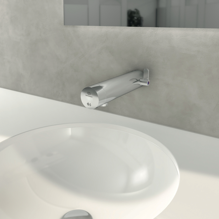 Ideal Standard Sensorflow mitigeur de lavabo murale électronique chrome A7564AA