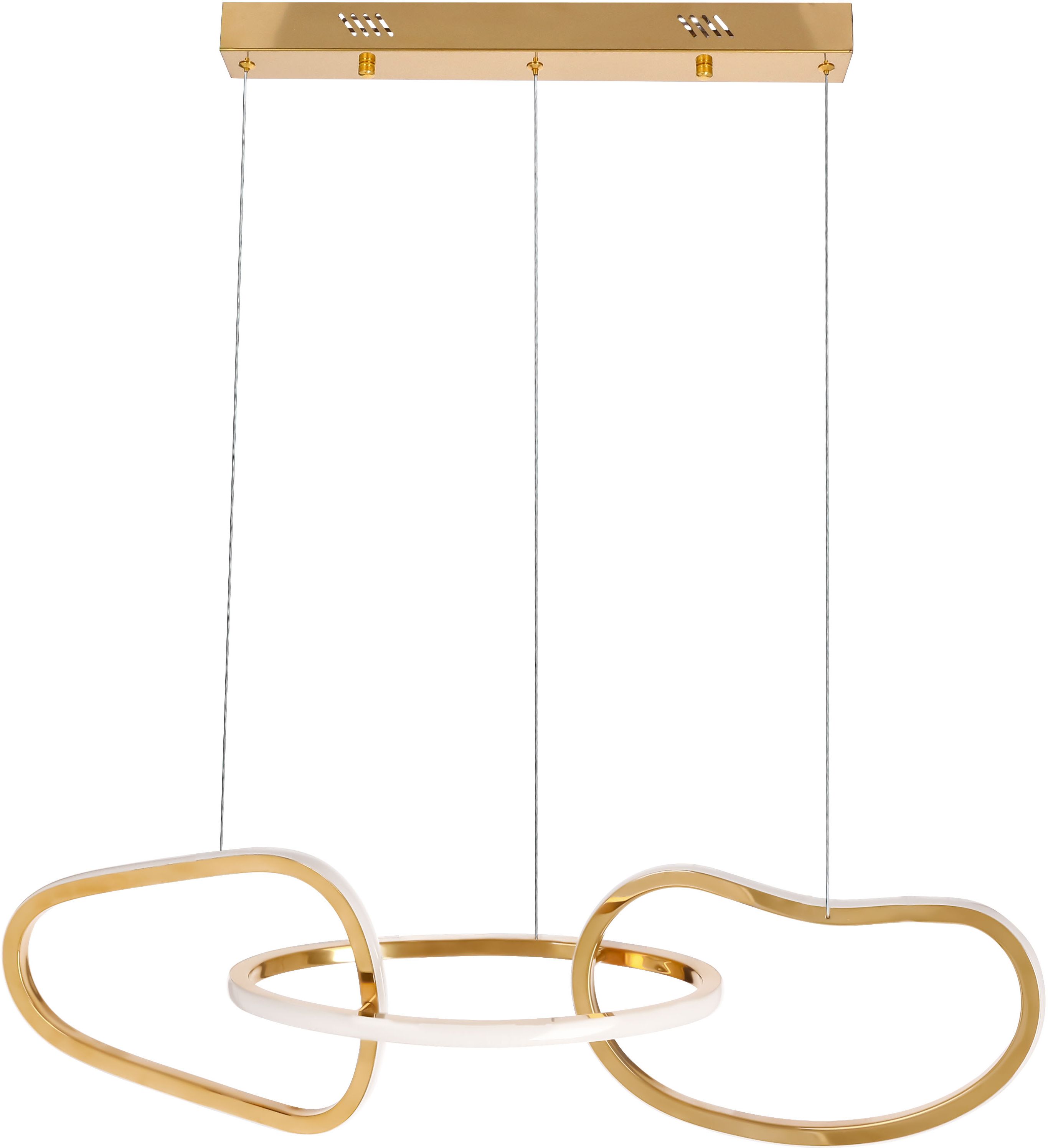 Candellux Anneli lampe suspendue 3x30 W doré 33-35639