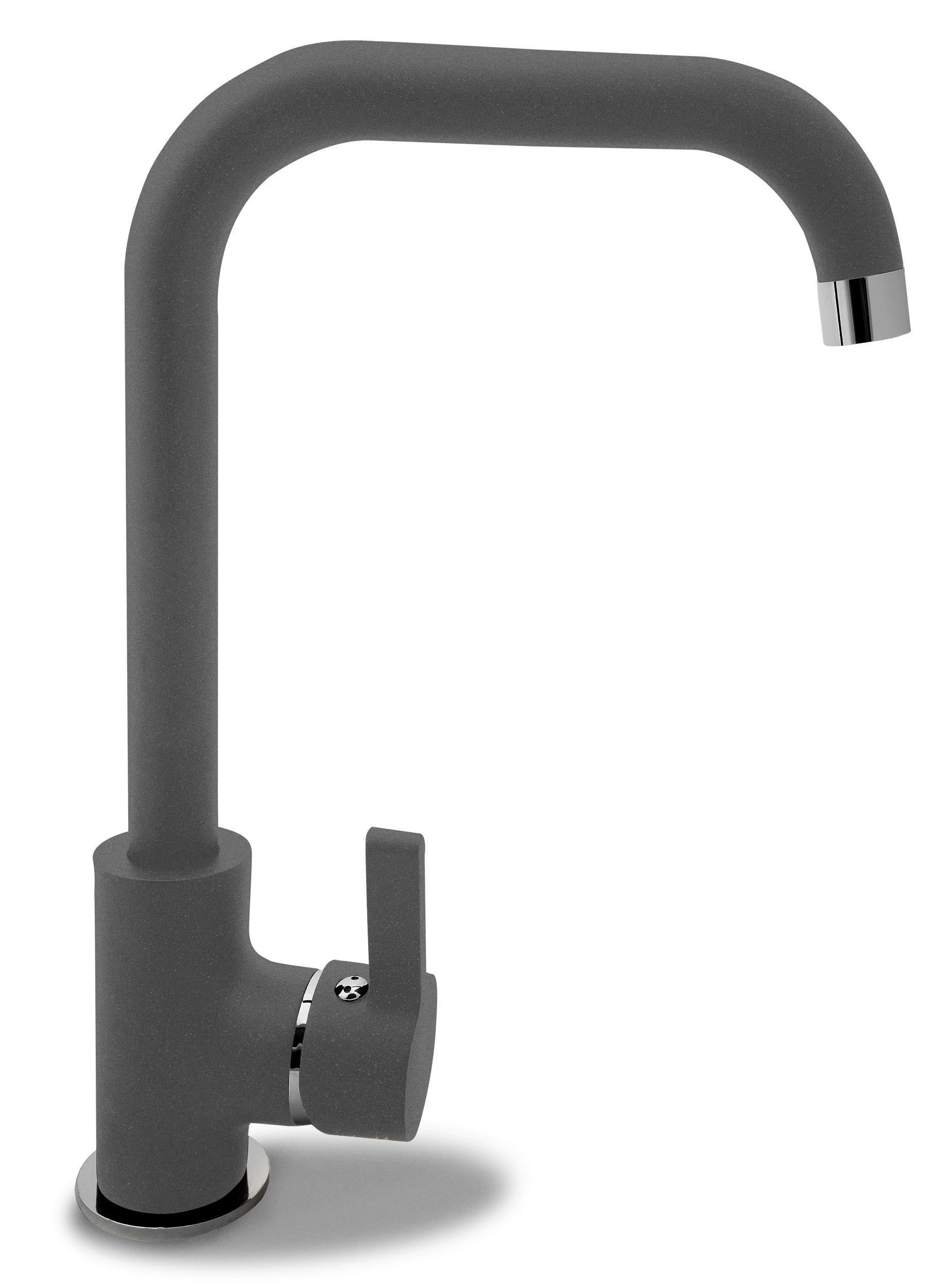 Pyramis SIlvio mitigeur de cuisine sur pied graphite/gris 090922938