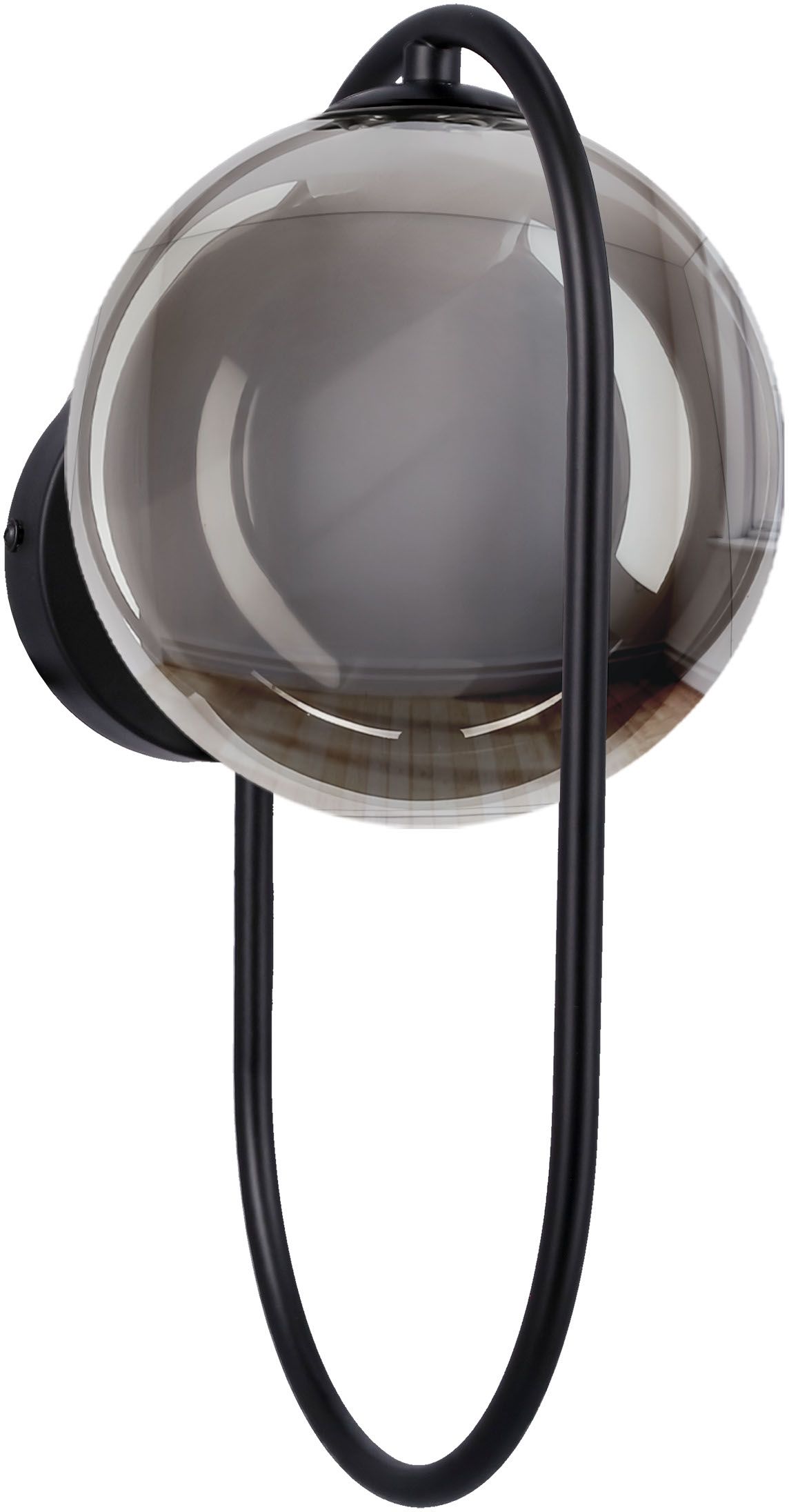 Candellux Cordel applique murale 1x28 W graphite 21-44044