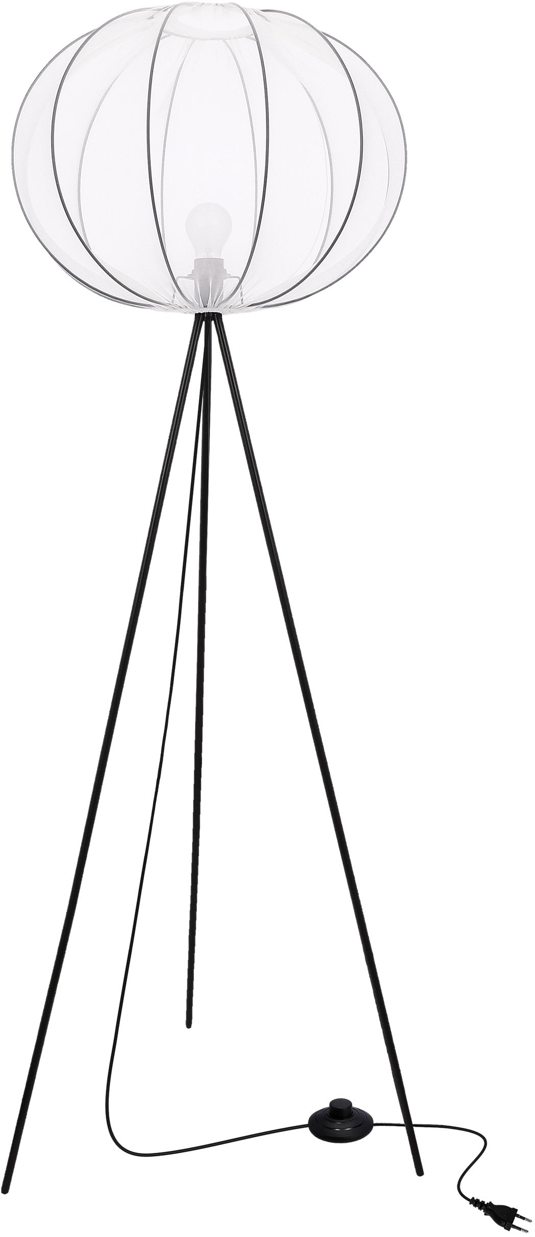 Candellux Mellow lampadaire 1x40 W blanc-noir 51-40879