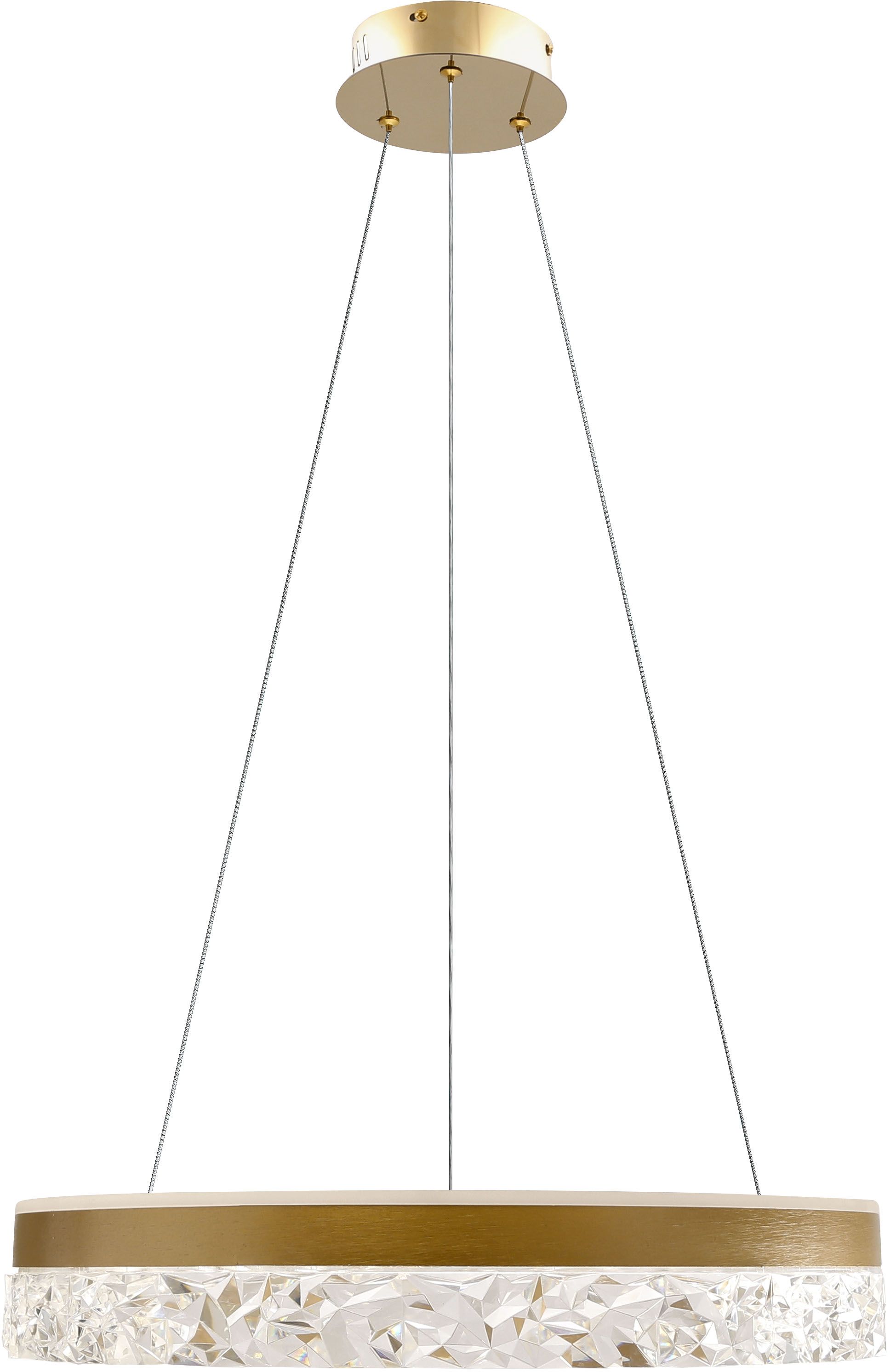 Candellux Frozi lampe suspendue 1x32 W doré 31-35554