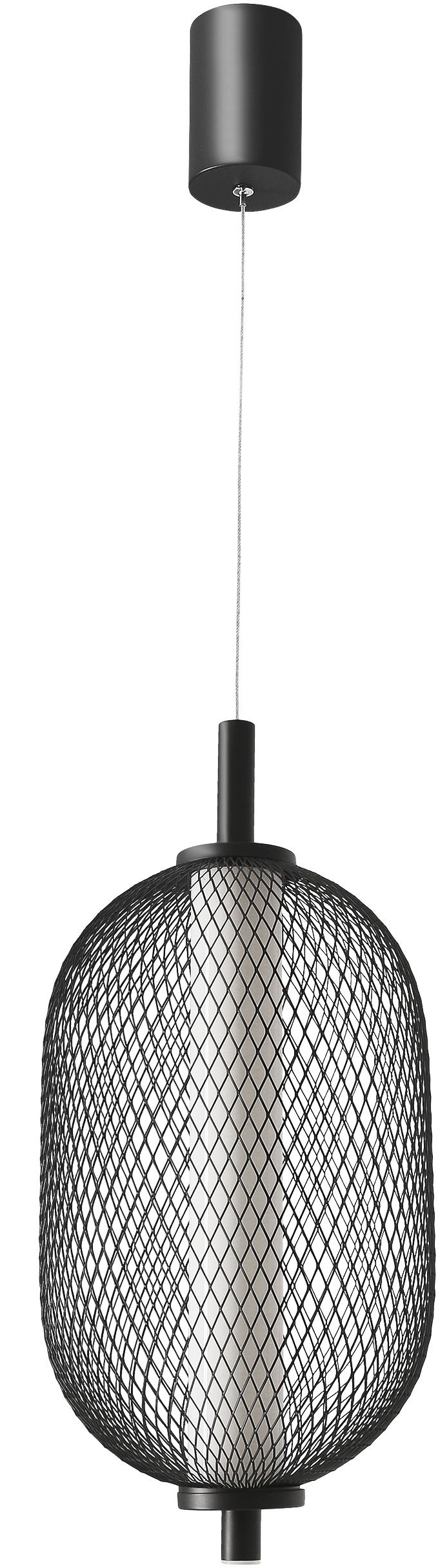 Candellux Puma lampe suspendue 1x10 W noir 31-35349