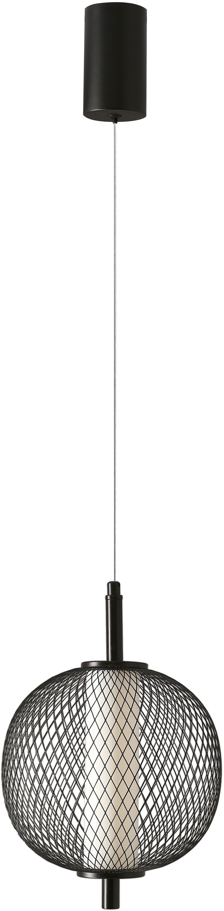 Candellux Puma lampe suspendue 1x10 W noir 31-35332