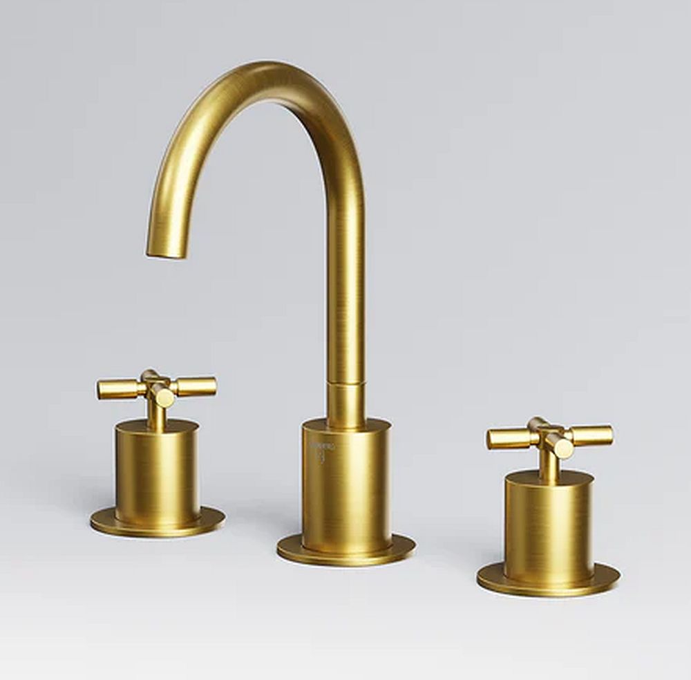 Steinberg 250 mitigeur de lavabo sur pied doré 2502000BG