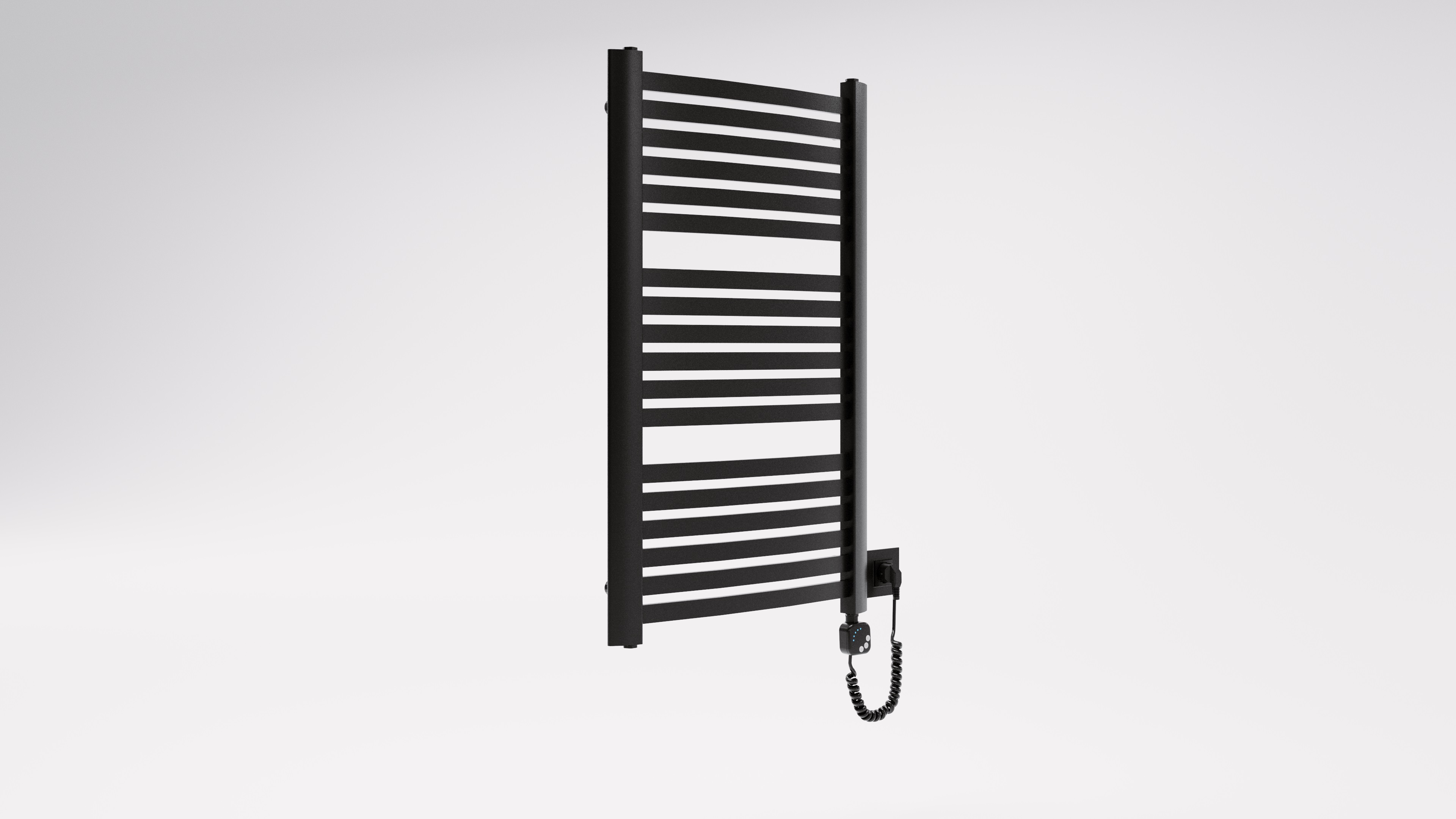 Luxrad Kastor Elektro radiateur électrique 76.5x48 cm noir KAST765480S040ERG