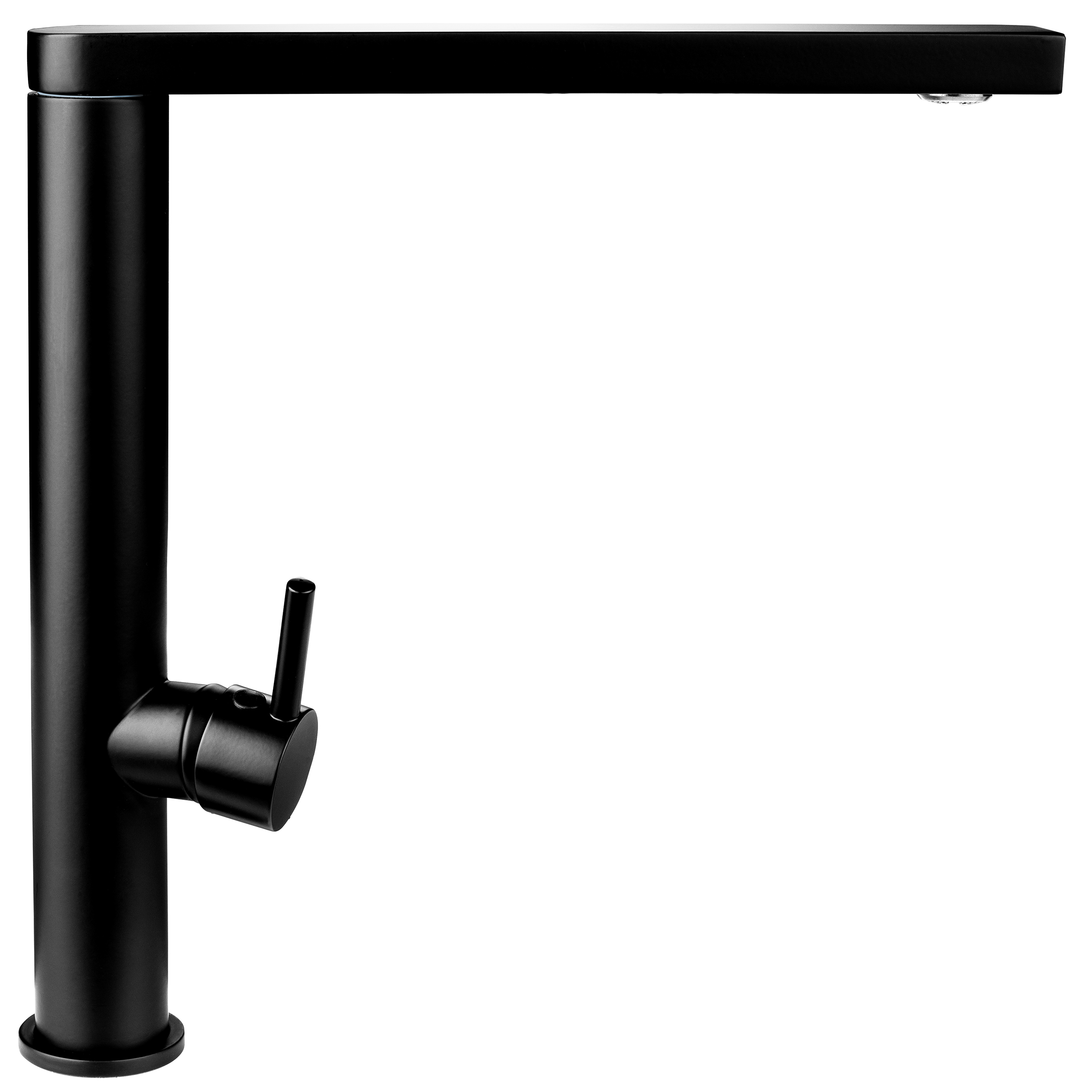 Pyramis Trigono mitigeur de cuisine sur pied noir 090942001