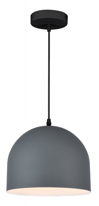 GTV Katilu lampe suspendue 1x40 W gris/cendre OS-KATI-15-DEC