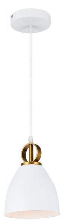 GTV Kerala lampe suspendue 1x40 W blanc OS-KERA-00-DEC