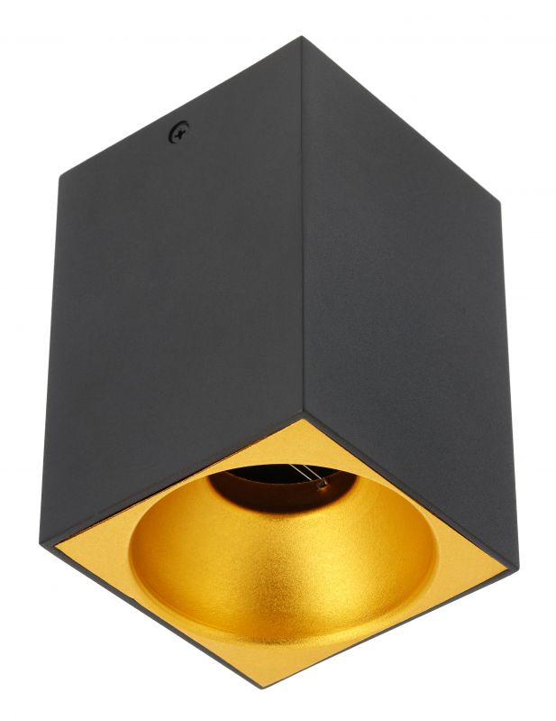 GTV Tensa plafonnier 1x20 W noir OS-TENGU10KW-00