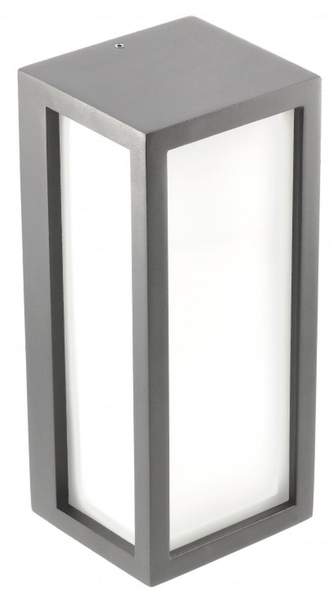 GTV Vasti applique murale extérieure 1x12 W graphite OS-VASE27G-30