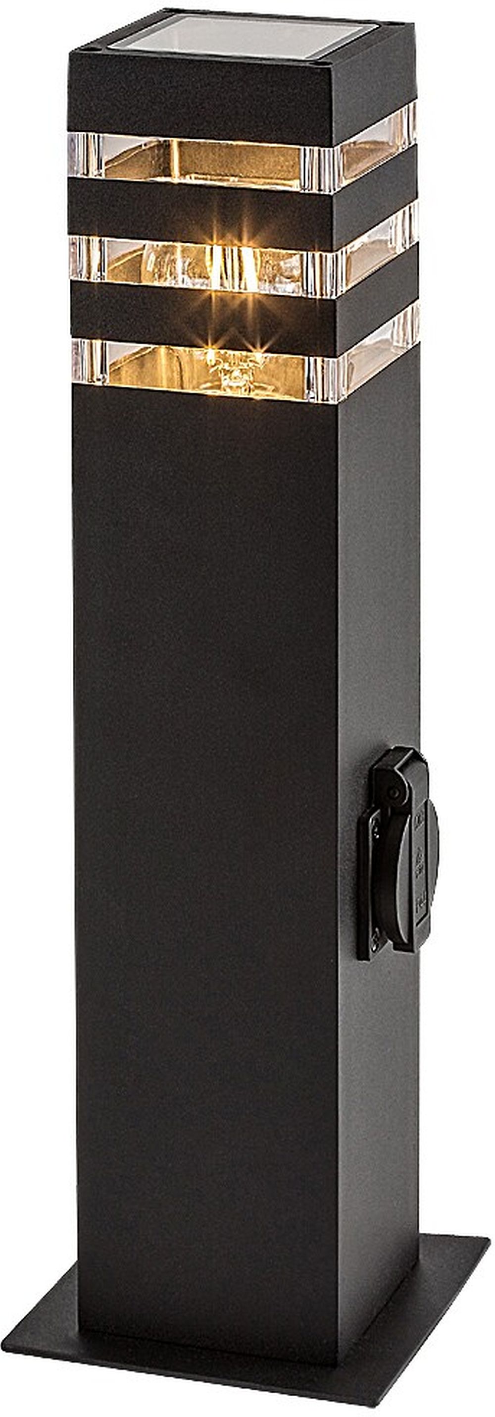 Rabalux Ankara lampadaire extérieur 1x12 W noir 77122