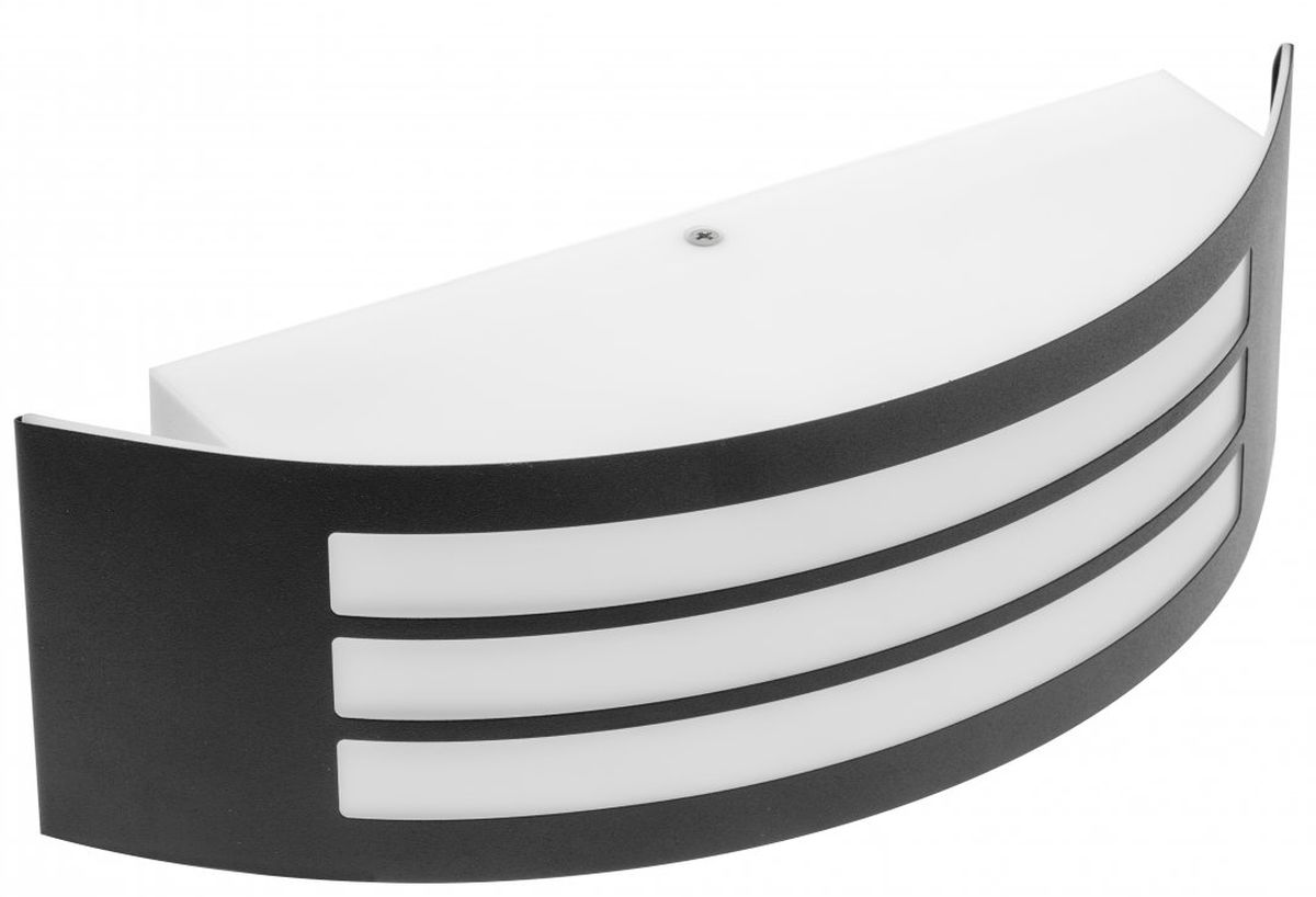 GTV Astrit applique murale extérieure 1x14 W noir OS-ASTRITE27-20