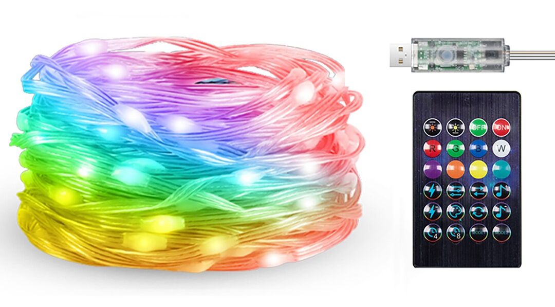 Rabalux Biri guirlande extérieure 1x3.2 W transparent 77124