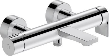 Duravit Tulum mitigeur bain-douche murale chrome TU5230000010