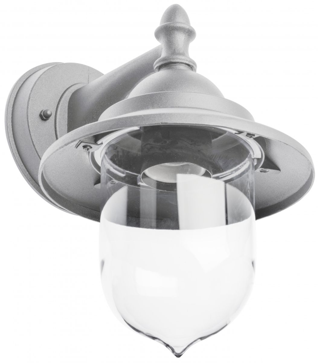 GTV Toskana-Ad applique murale extérieure 1x60 W gris OS-TOS0DA-80