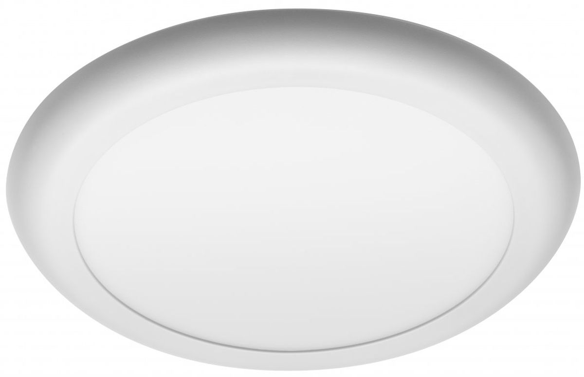 GTV Moza plafonnier 1x18 W blanc LD-MZ18WOK-NB