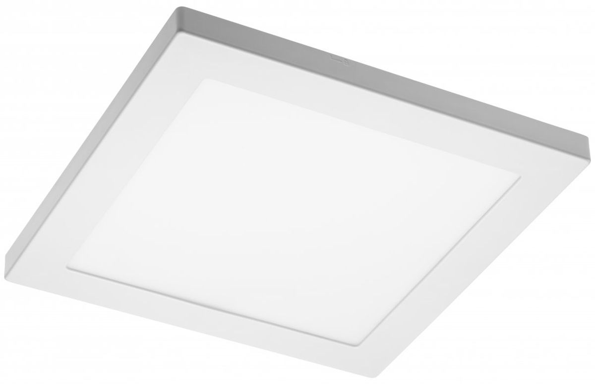 GTV Moza plafonnier 1x18 W blanc LD-MZ18WKW-NB