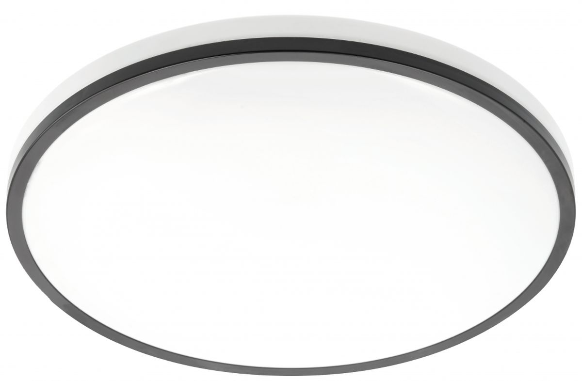 GTV Tula plafonnier 1x24 W blanc-noir LD-TUL24W-NW-00