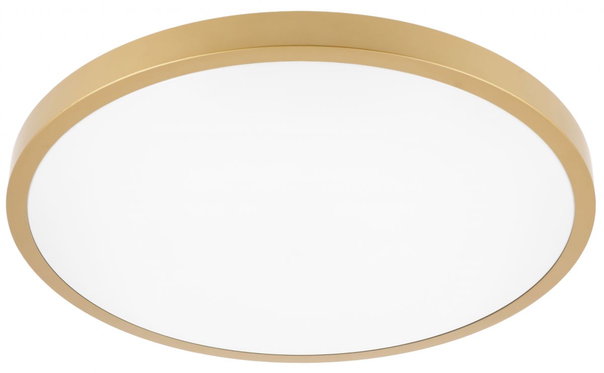 GTV Atol plafonnier 1x32 W blanc-doré LD-ATOL32W-NW-40
