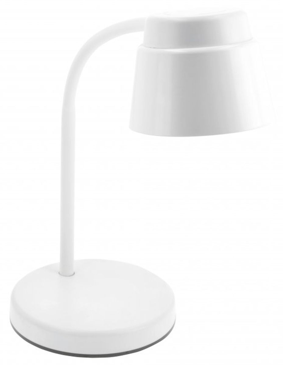 GTV Helin lampe de bureau 1x6 W blanc LB-HEL6W-00-DEC