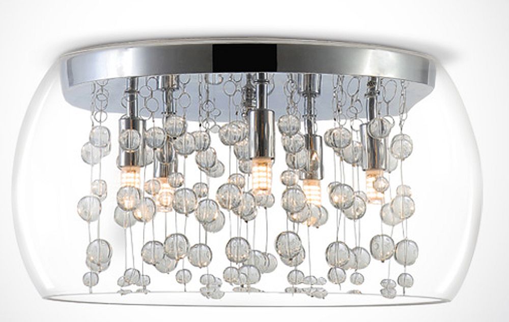 One Light Fotoni plafonnier 5x9 W chrome 62166B