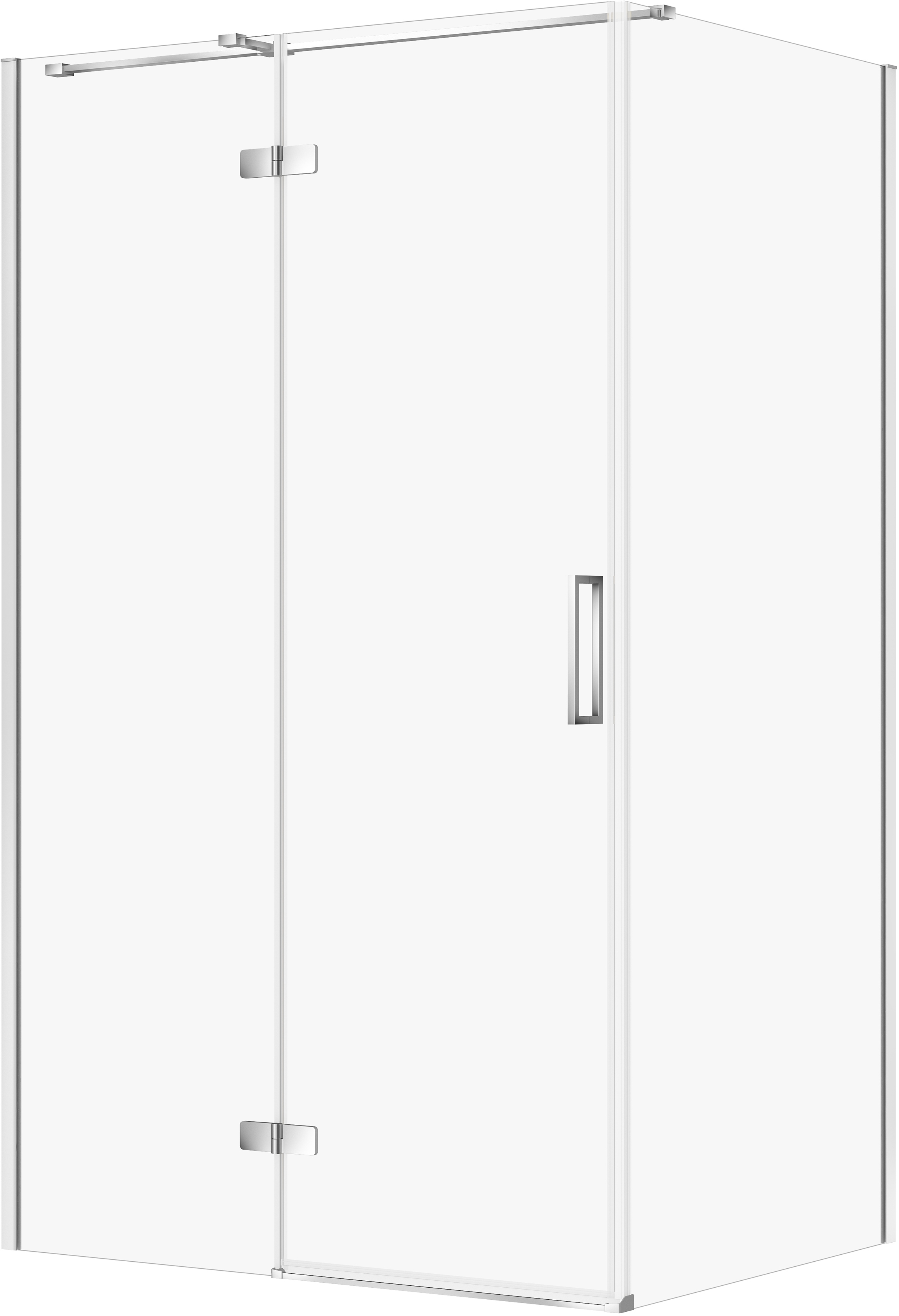 Cersanit City cabine de douche 120x90 cm rectangulaire chrome brillant/verre transparent S584-089