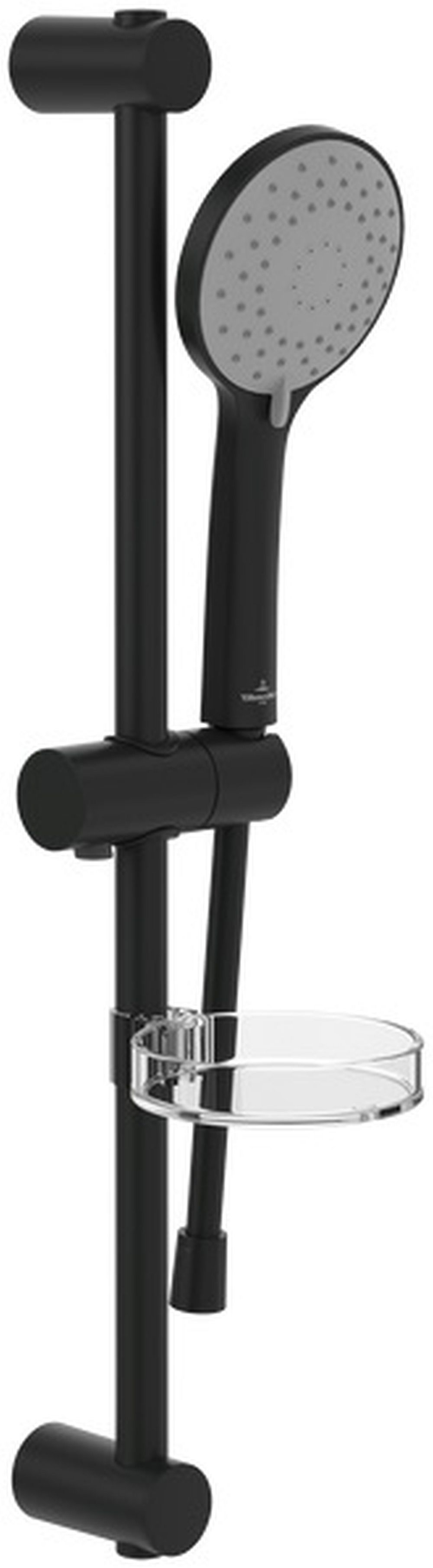 Villeroy & Boch Universal Showers ensemble de douche mural noir TVS109004000K5