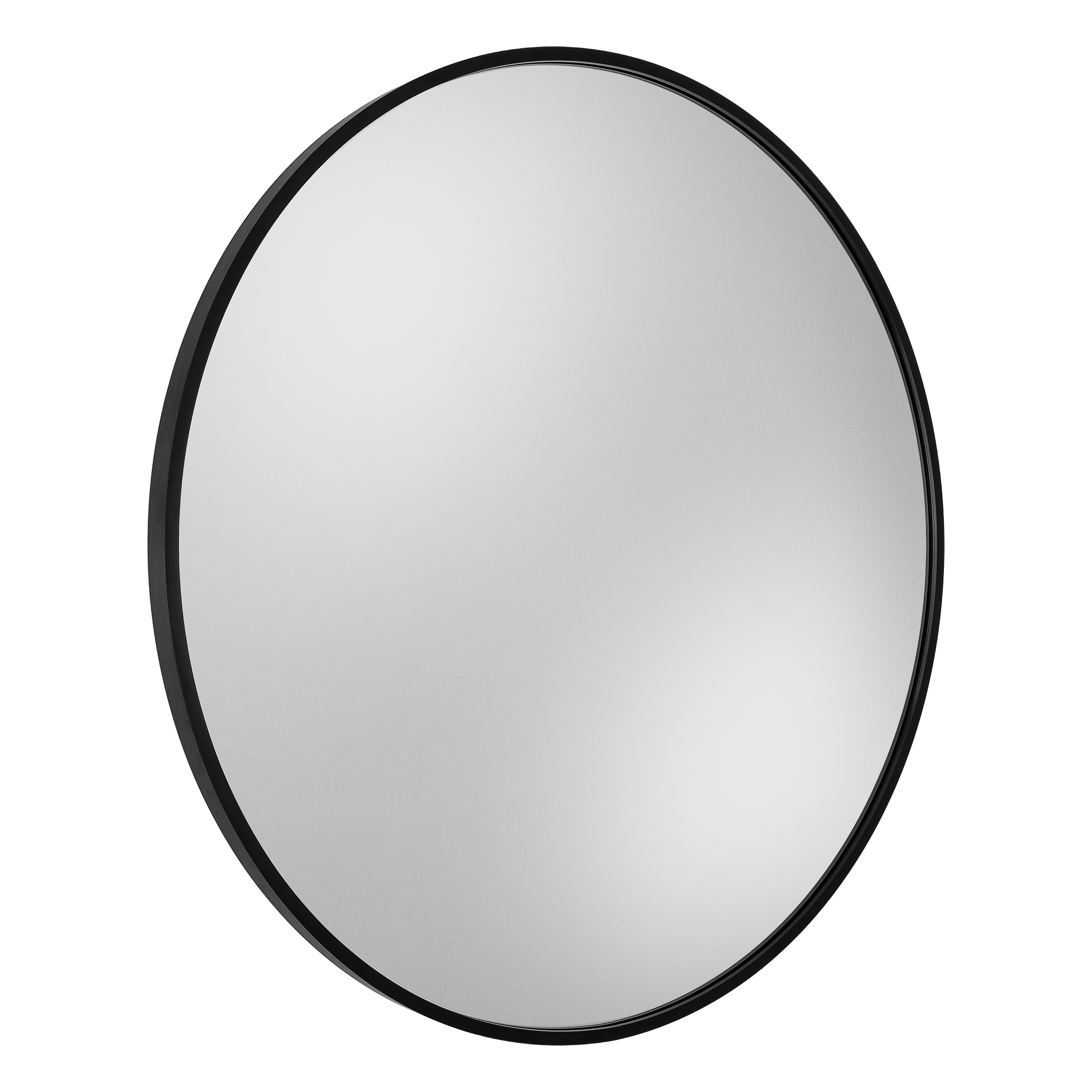 Dubiel Vitrum Zoe miroir 60x60 cm circulaire avec éclairage noir 5905241012964