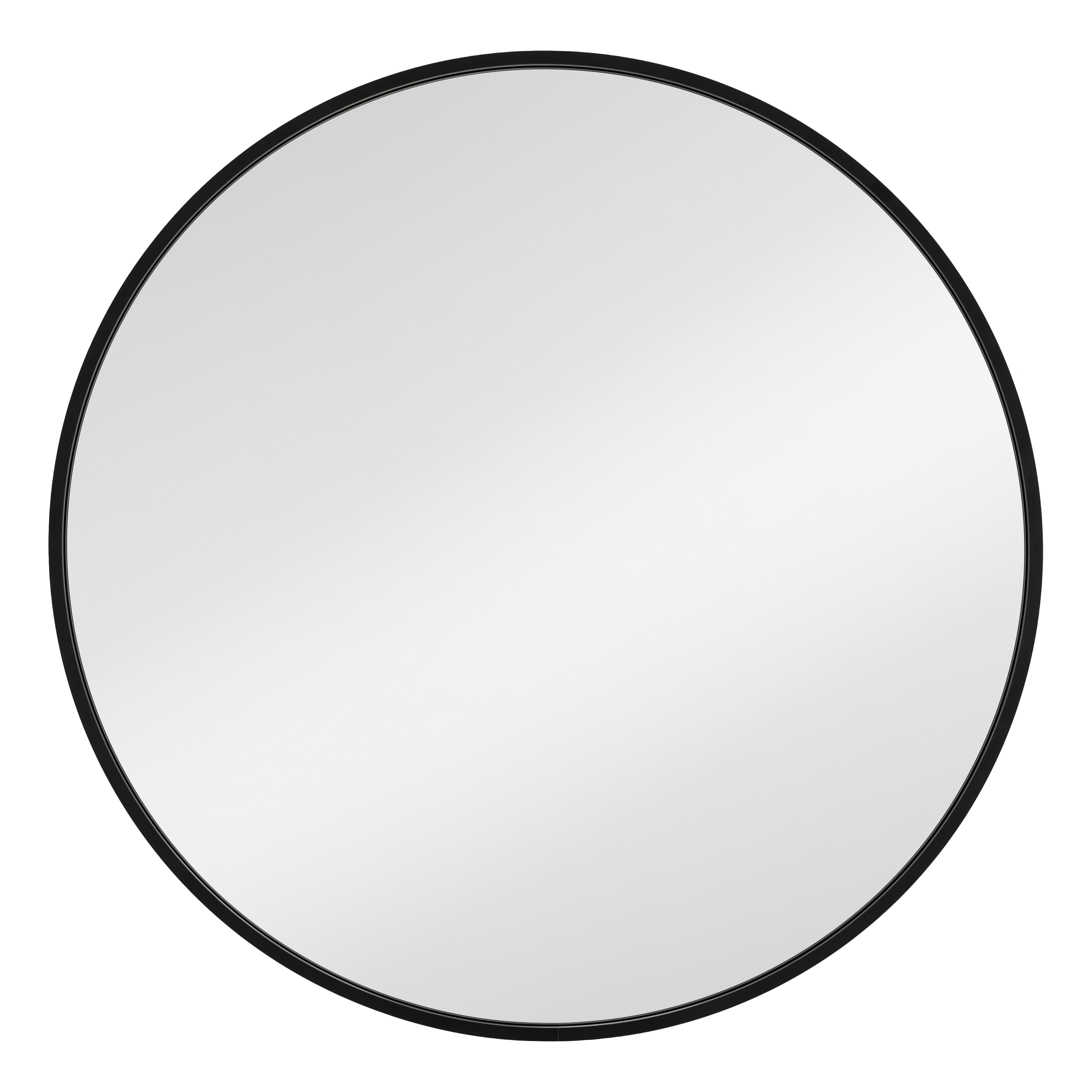 Dubiel Vitrum Zoe miroir 80x80 cm circulaire avec éclairage noir 5905241012988