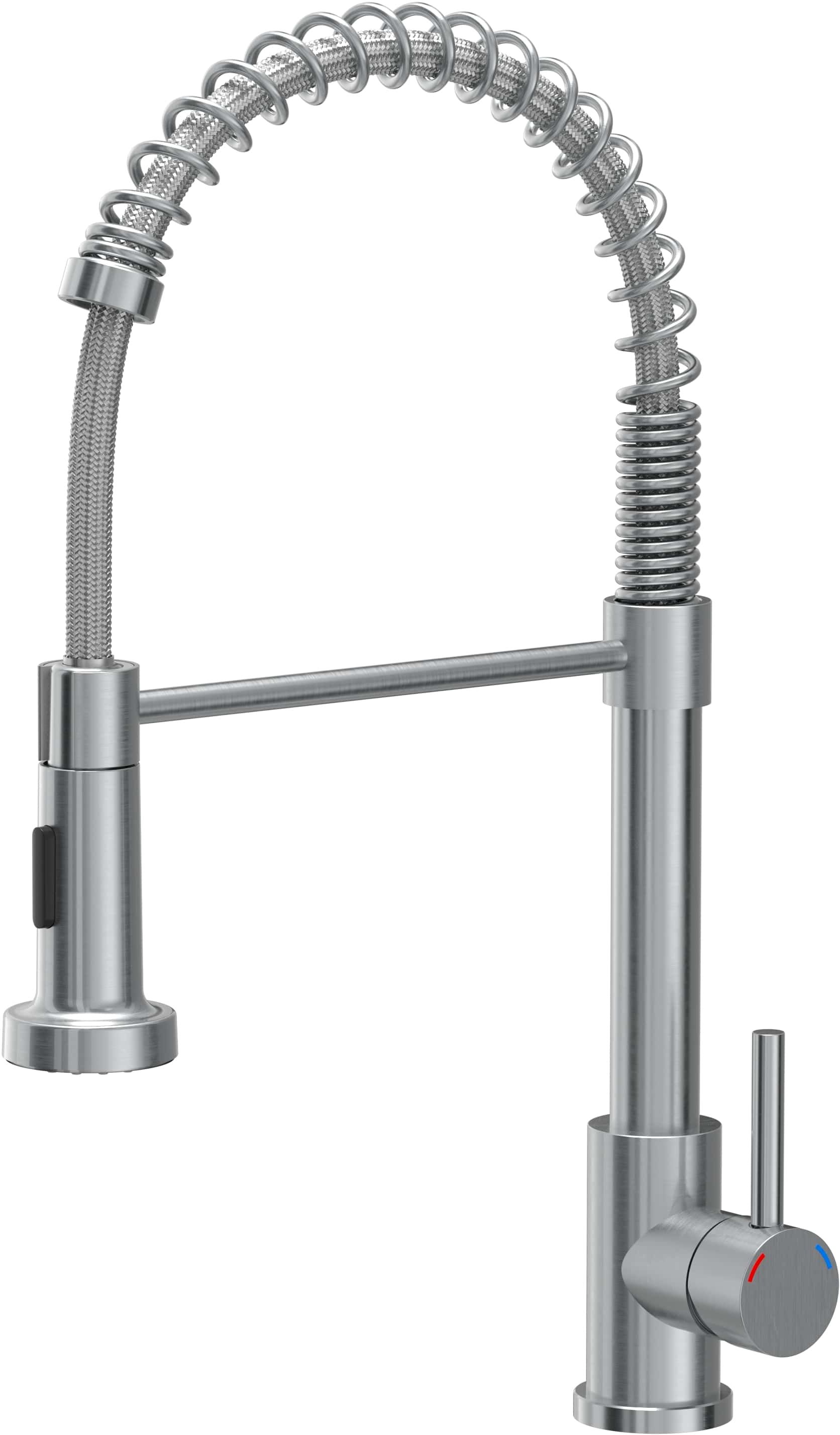 Quadron Salma New mitigeur de cuisine sur pied acier inoxydable 52137BS