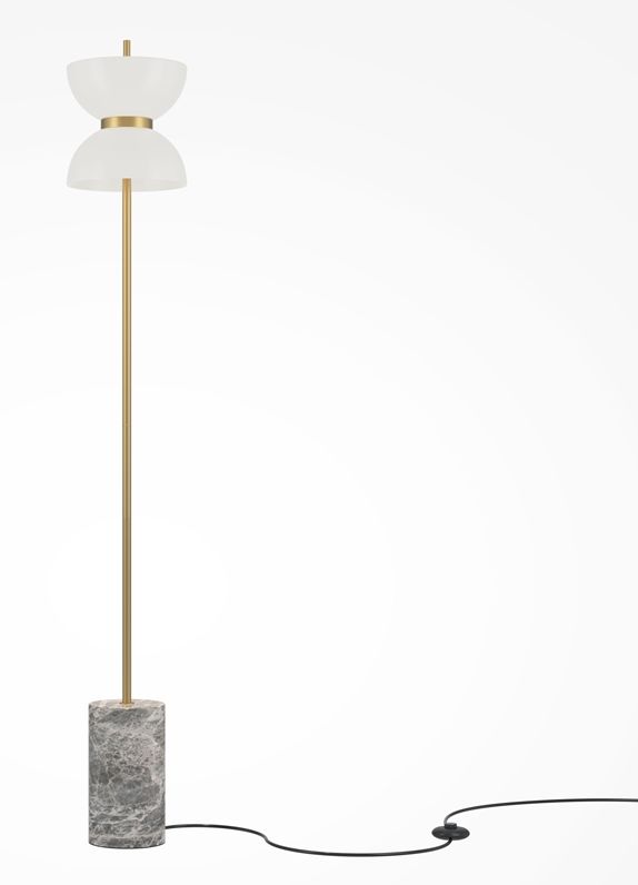 Maytoni Kyoto lampadaire 1x11 W gris MOD178FL-L11G3K