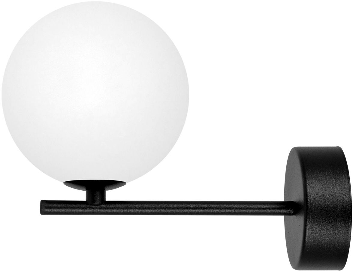 Kaja Aspen applique murale 1x10 W blanc-noir K-5553