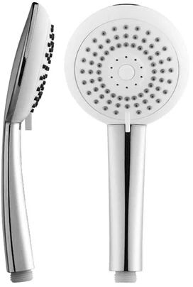 Steinberg 100 pommeau de douche chrome-blanc 1001655