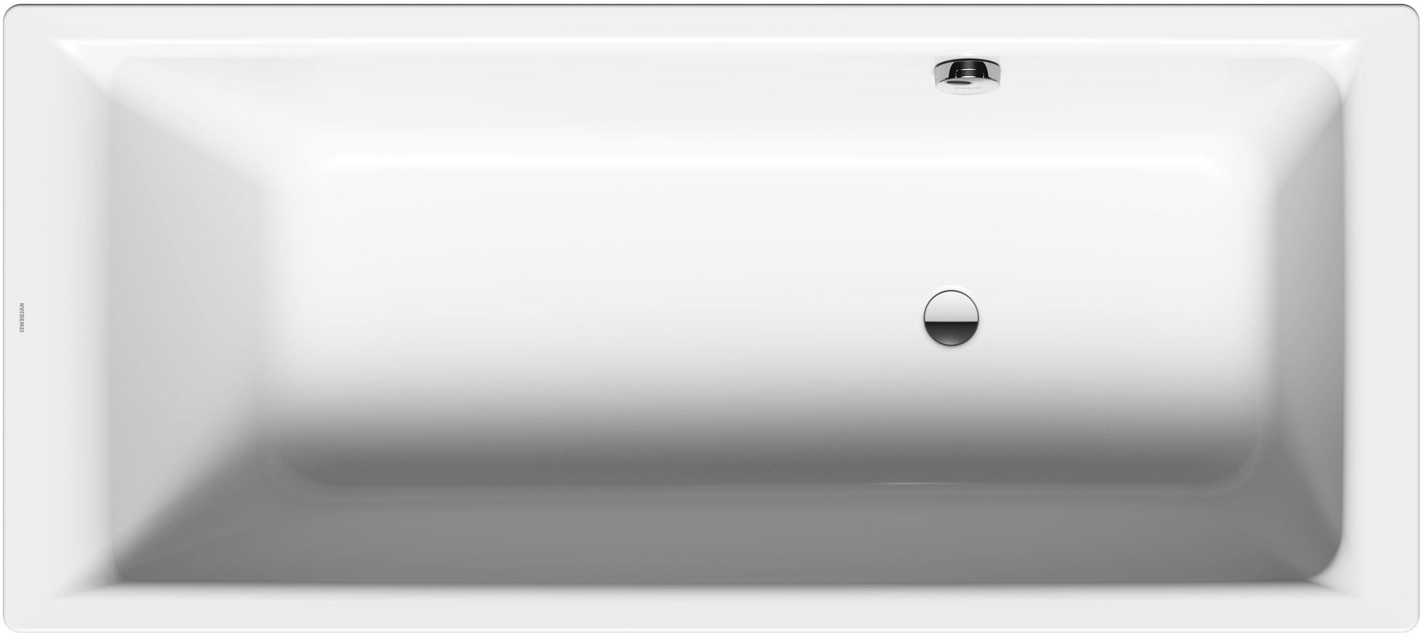 Kaldewei Puro baignoire rectangulaire 180x80 cm blanc 256723001001