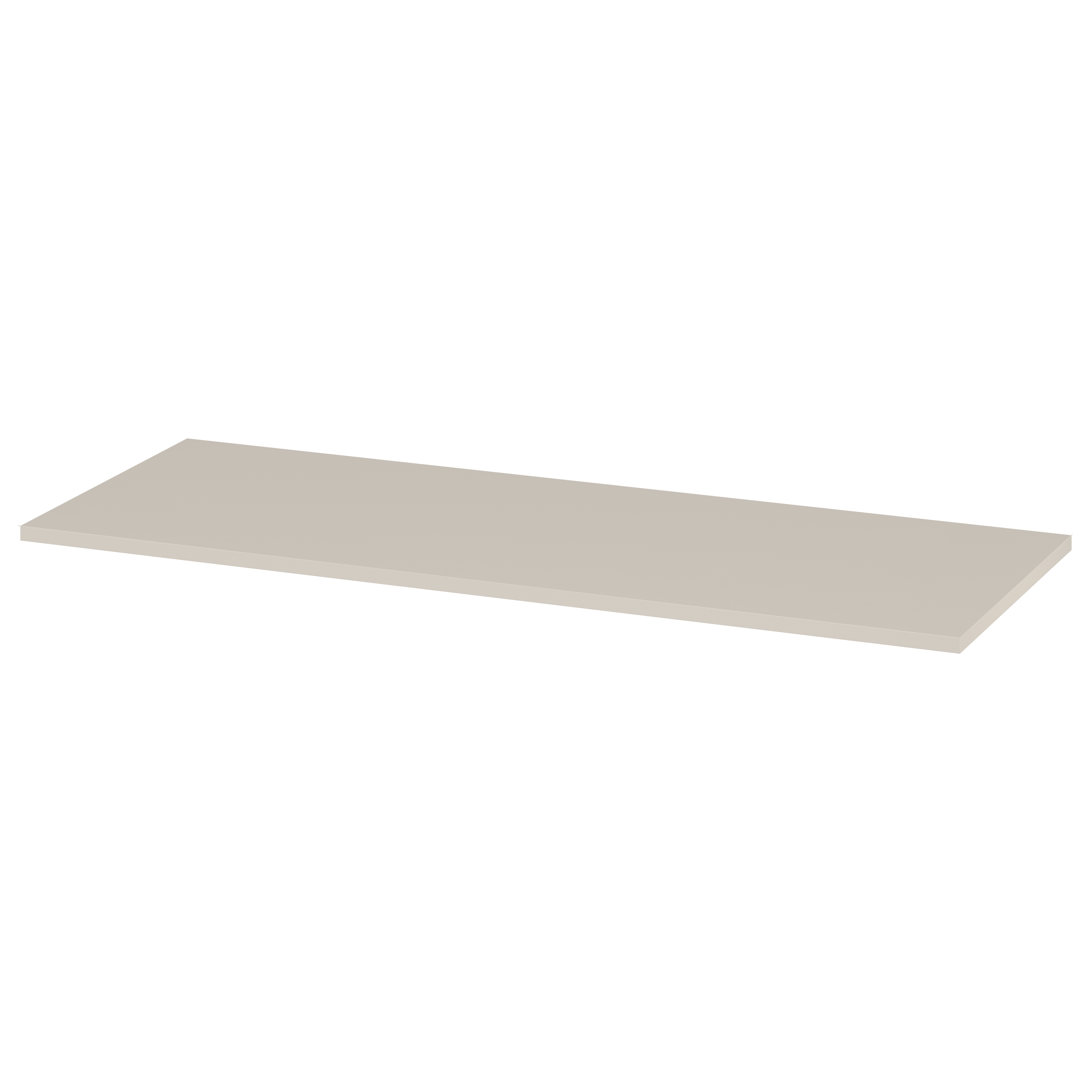 Cersanit Tirso plan de travail 120x45 cm cappuccino-beige S1015-023