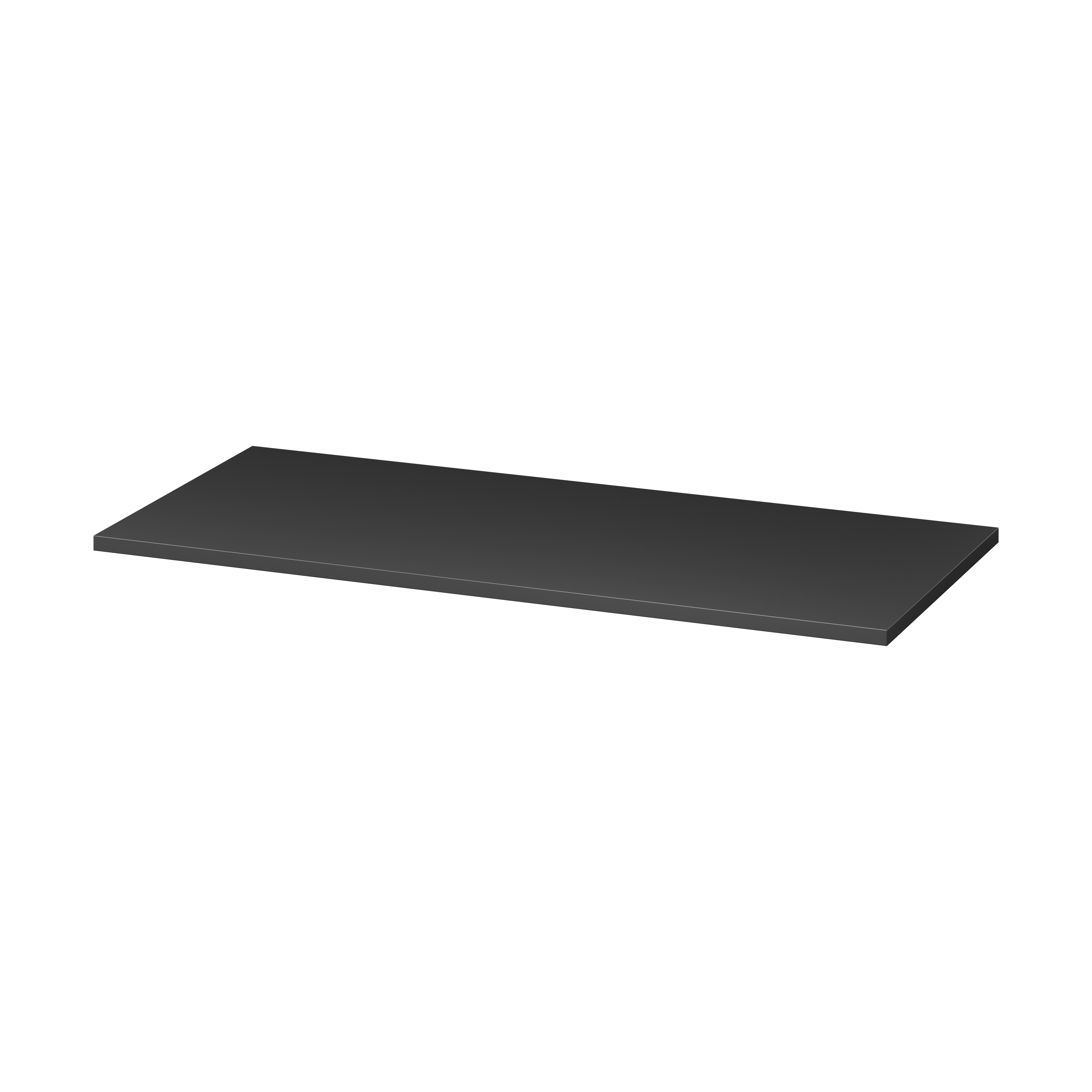 Cersanit Tirso plan de travail 100x45 cm noir S1021-015