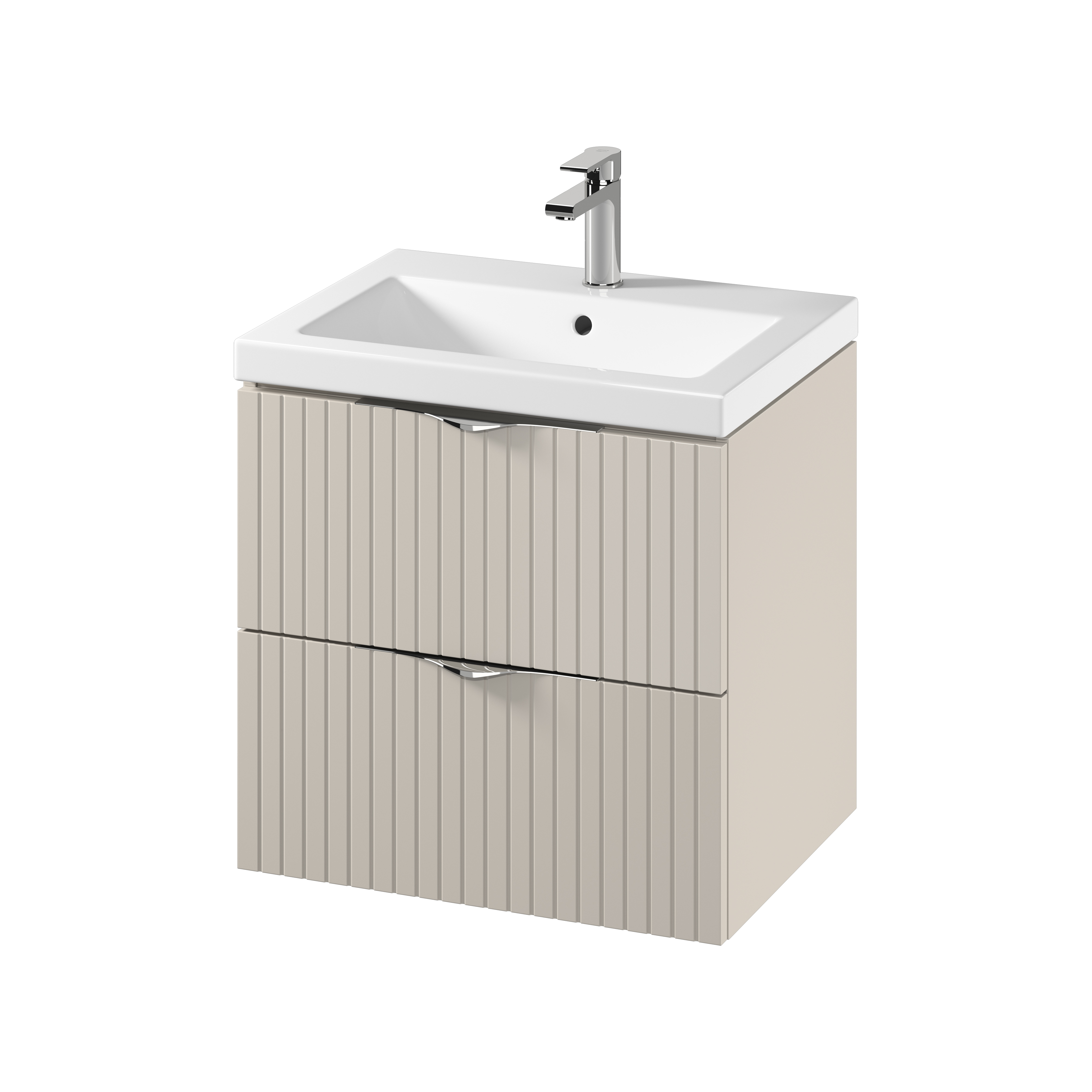 Cersanit Tirso lavabo avec meuble 60 cm beige S801-541