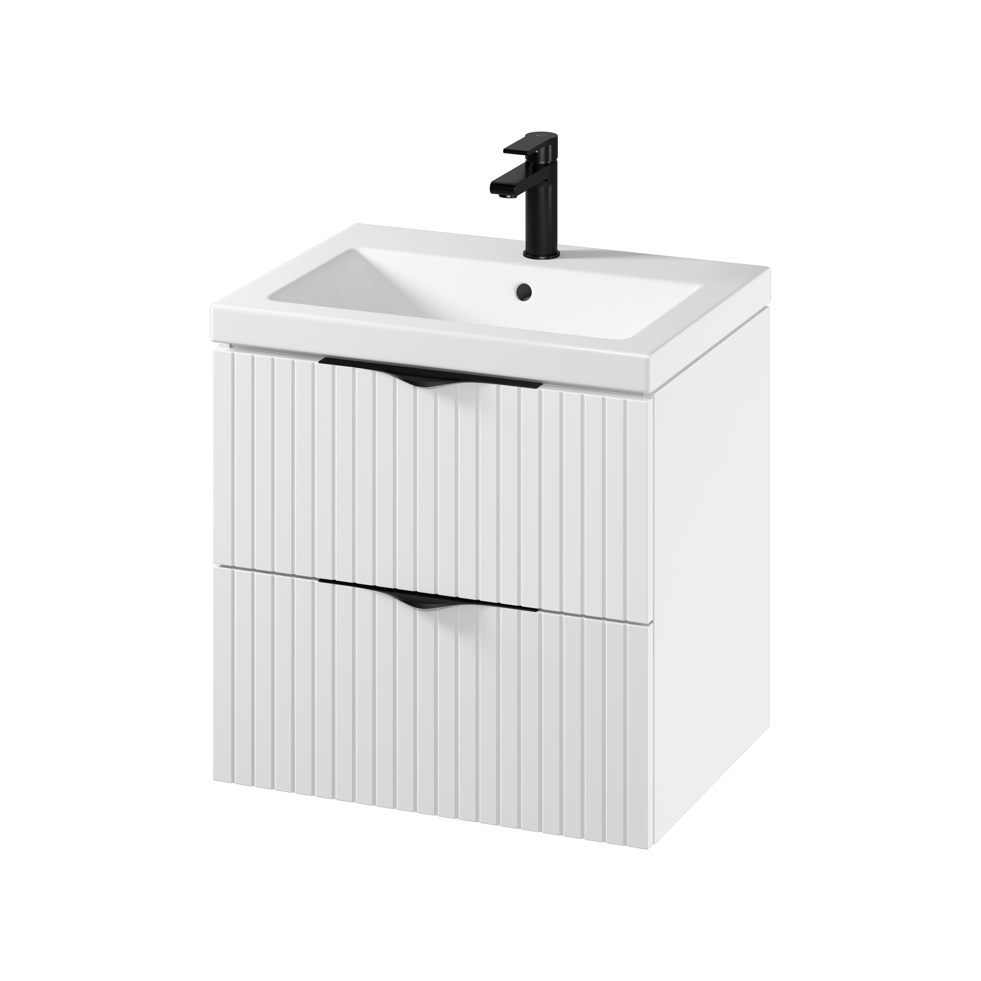 Cersanit Tirso lavabo avec meuble 60 cm blanche S801-545