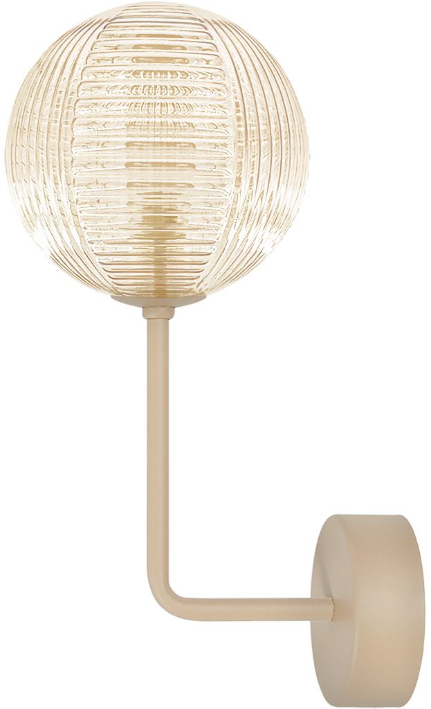 Kaja Jukon applique murale 1x10 W ambre-beige K-5715