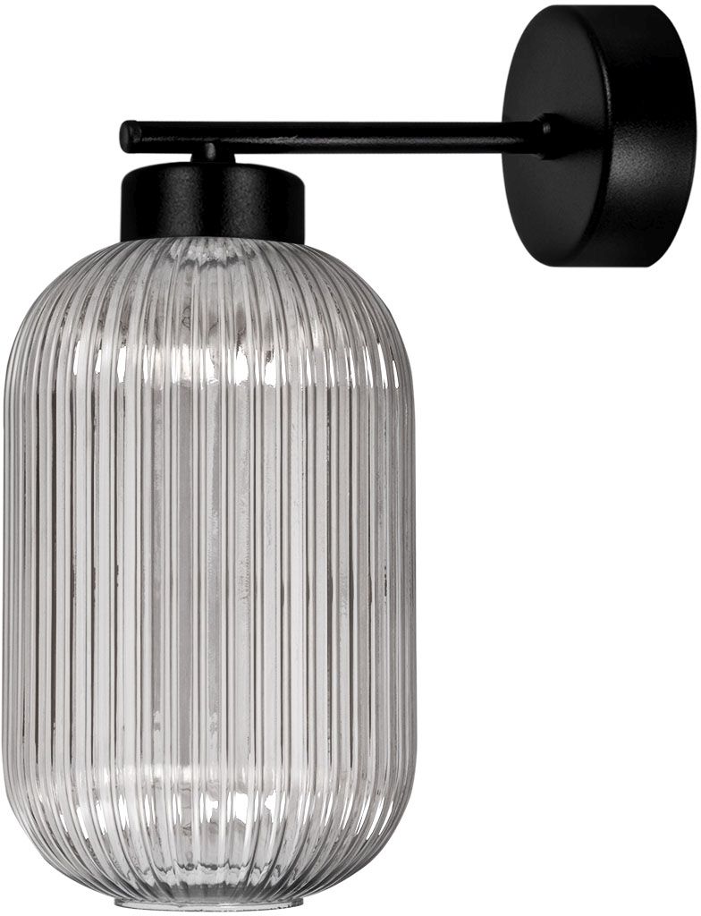 Kaja Silva applique murale 1x15 W noir-graphite K-5757