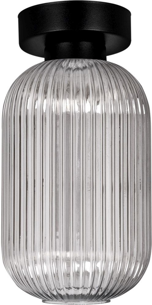 Kaja Silva plafonnier 1x15 W noir-graphite K-5752